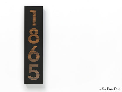 Hollow Aluminum Address Plaques - LED Signs