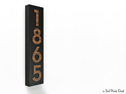 Hollow Aluminum Address Plaques - LED Signs