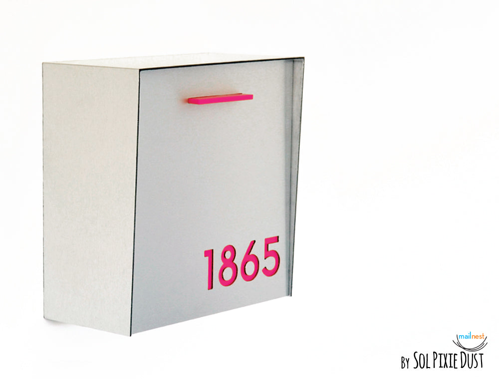 Type 1 - Wall Mounted Mailbox with Custom Door Styles & Body Colors