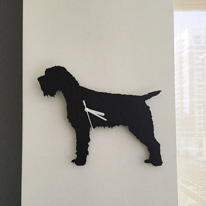Dog Breed Silhouette Wall Clocks