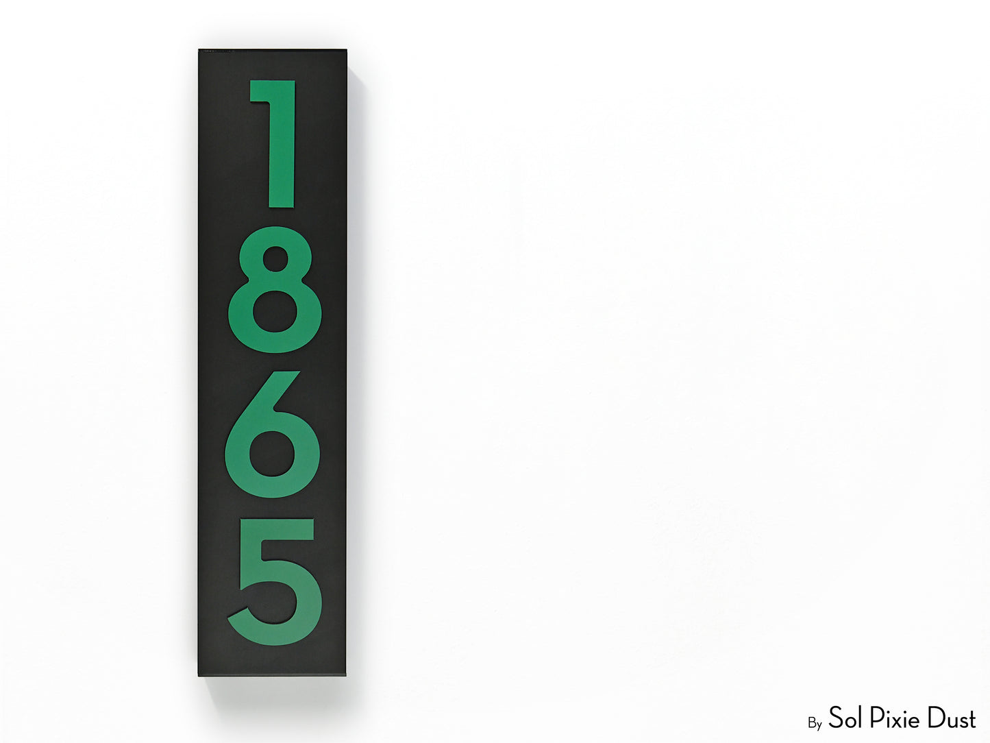 Hollow Aluminum Address Plaques - LED Signs