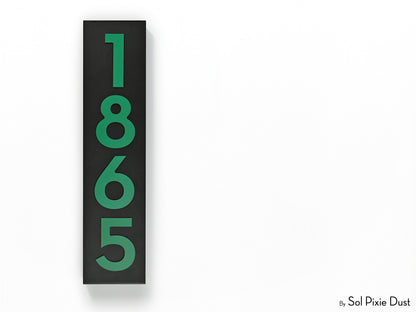 Hollow Aluminum Address Plaques - LED Signs