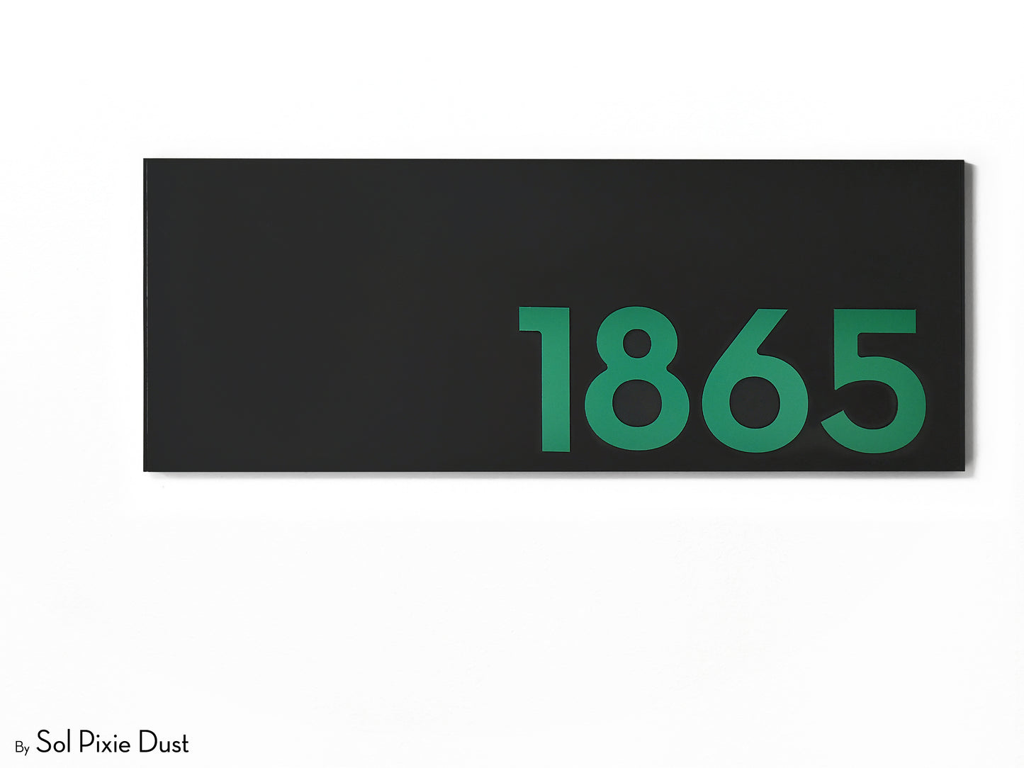 Hollow Aluminum Address Plaques - LED Signs