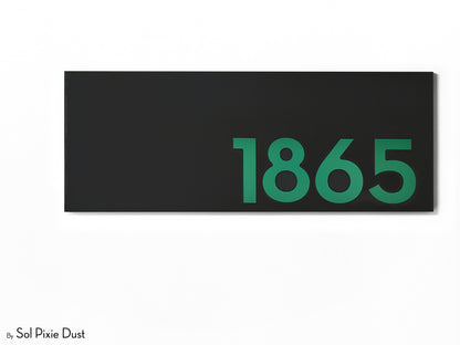 Hollow Aluminum Address Plaques - LED Signs