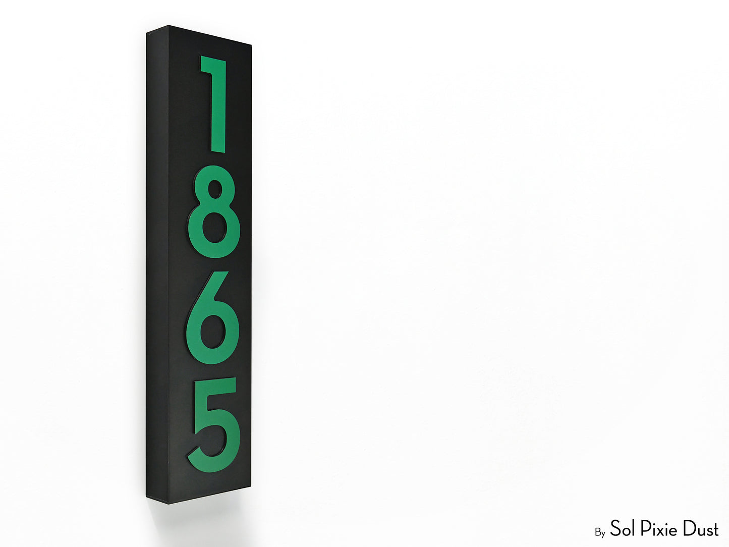 Hollow Aluminum Address Plaques - LED Signs