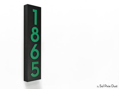 Hollow Aluminum Address Plaques - LED Signs