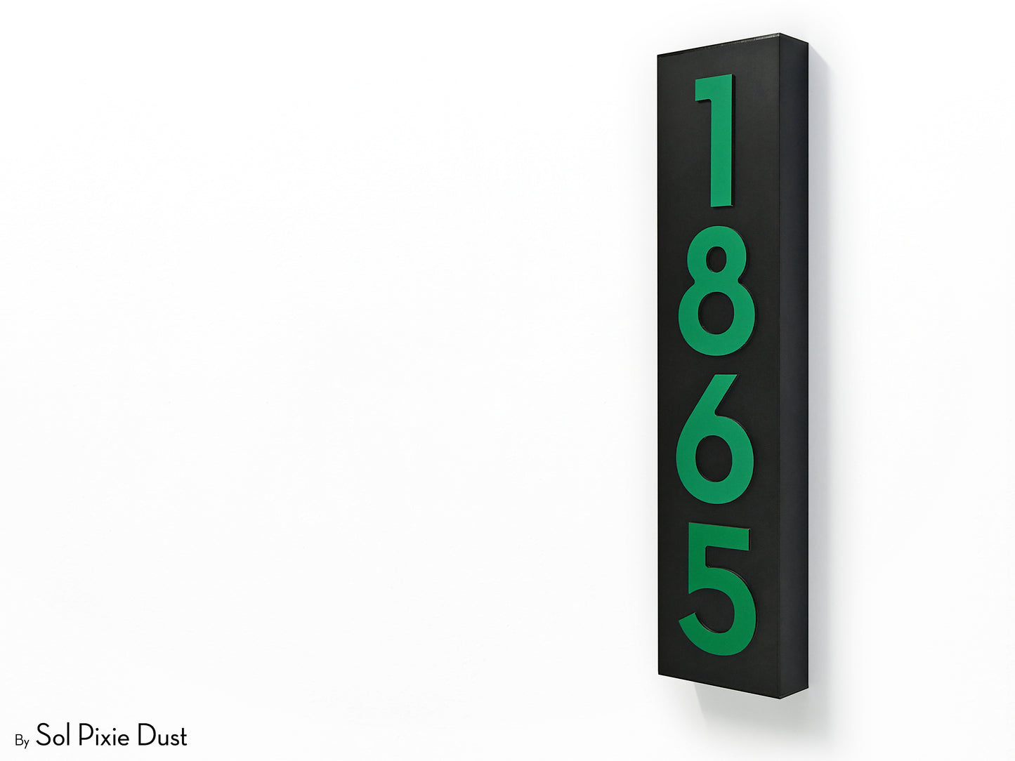 Hollow Aluminum Address Plaques - LED Signs