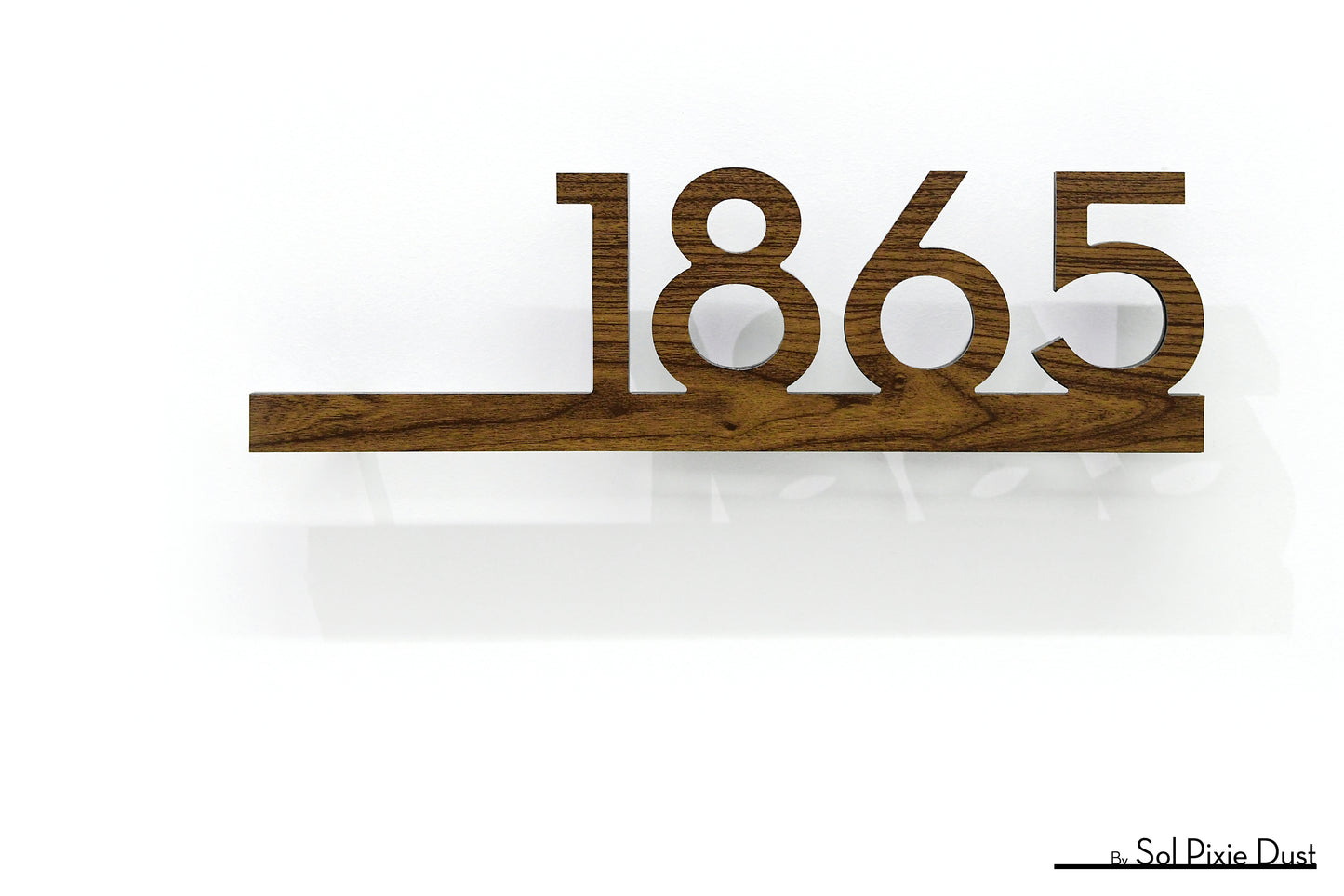 Underline House Numbers - LED Signs with Name / Address