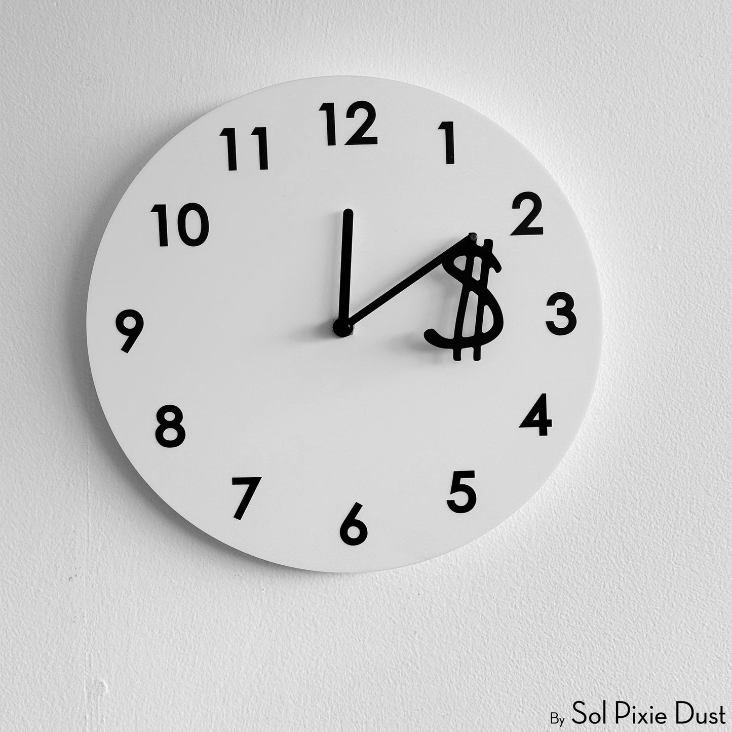 Hanging in Time Wall Clock