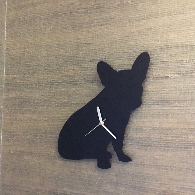 Dog Breed Silhouette Wall Clocks