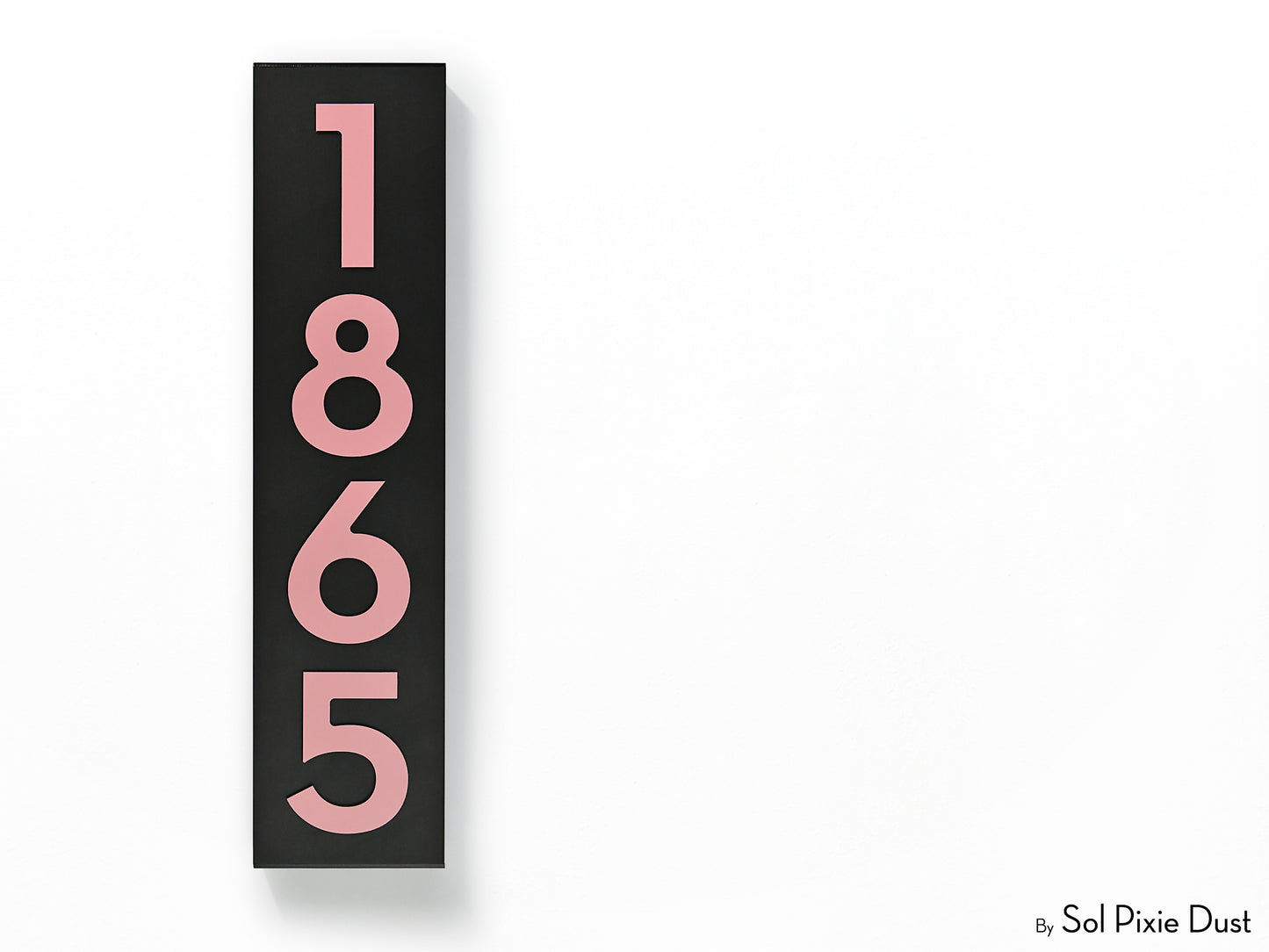 Hollow Aluminum Address Plaques - LED Signs