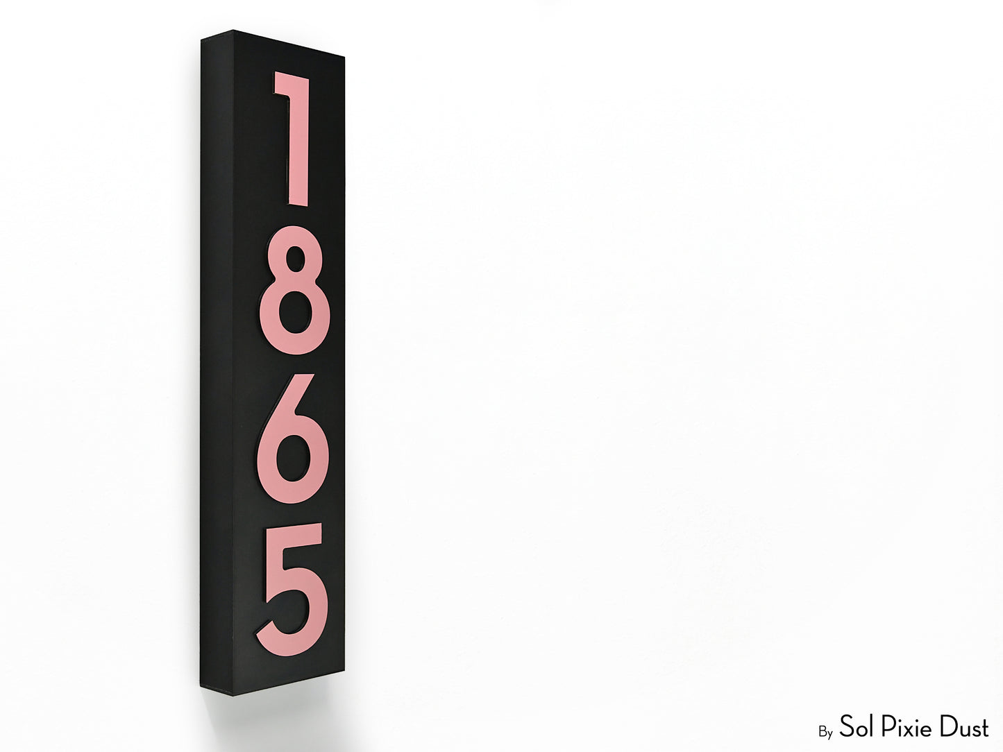 Hollow Aluminum Address Plaques - LED Signs