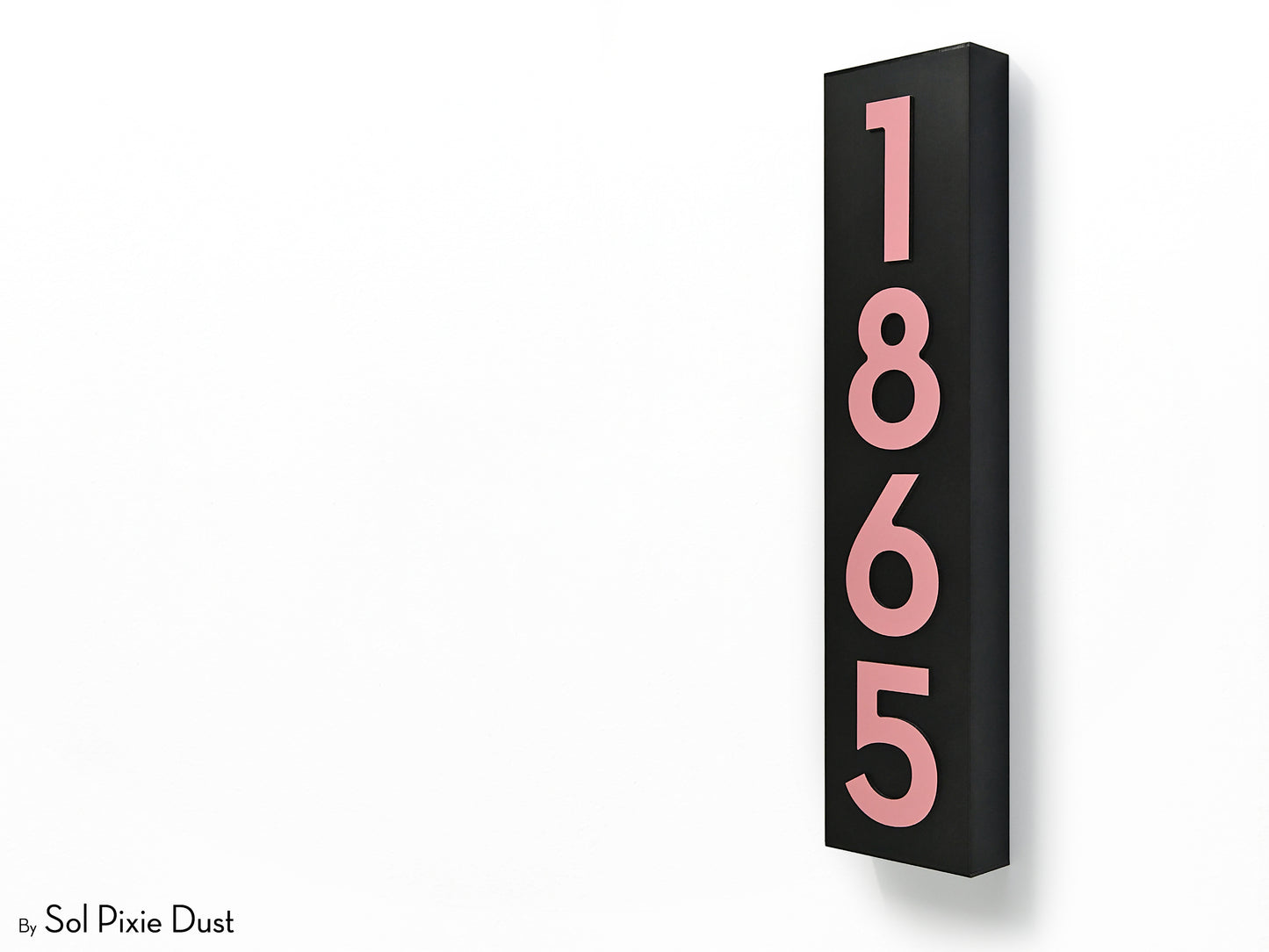Hollow Aluminum Address Plaques - LED Signs