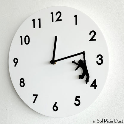 Hanging in Time Wall Clock