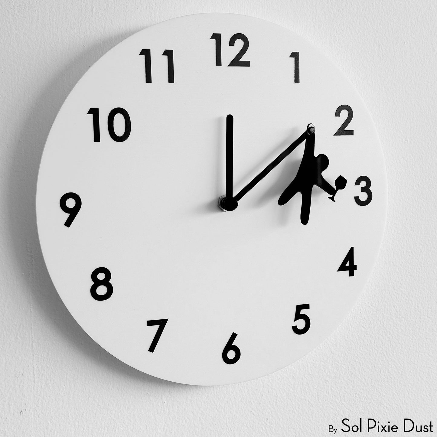 Hanging in Time Wall Clock