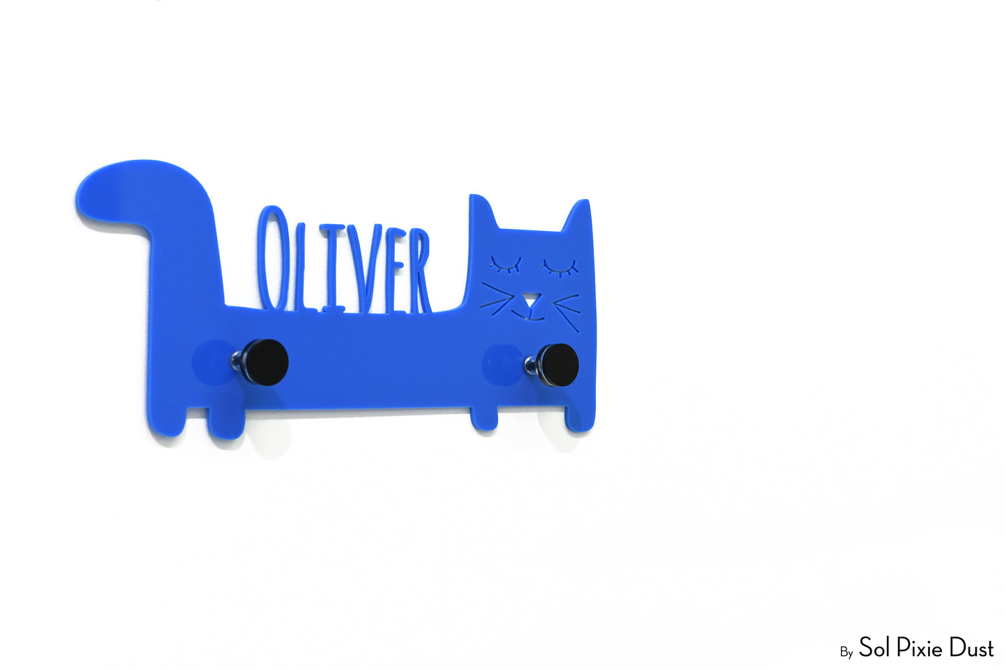 Wall Pegs and Racks - Custom Wall Hook Name