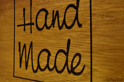 Solid Wood Address Plaques African Teak (Iroko) - Signs