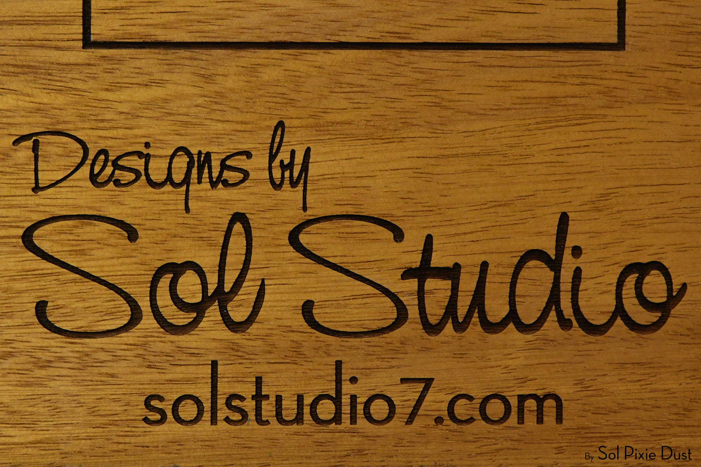Solid Wood Address Plaques African Teak (Iroko) - Signs