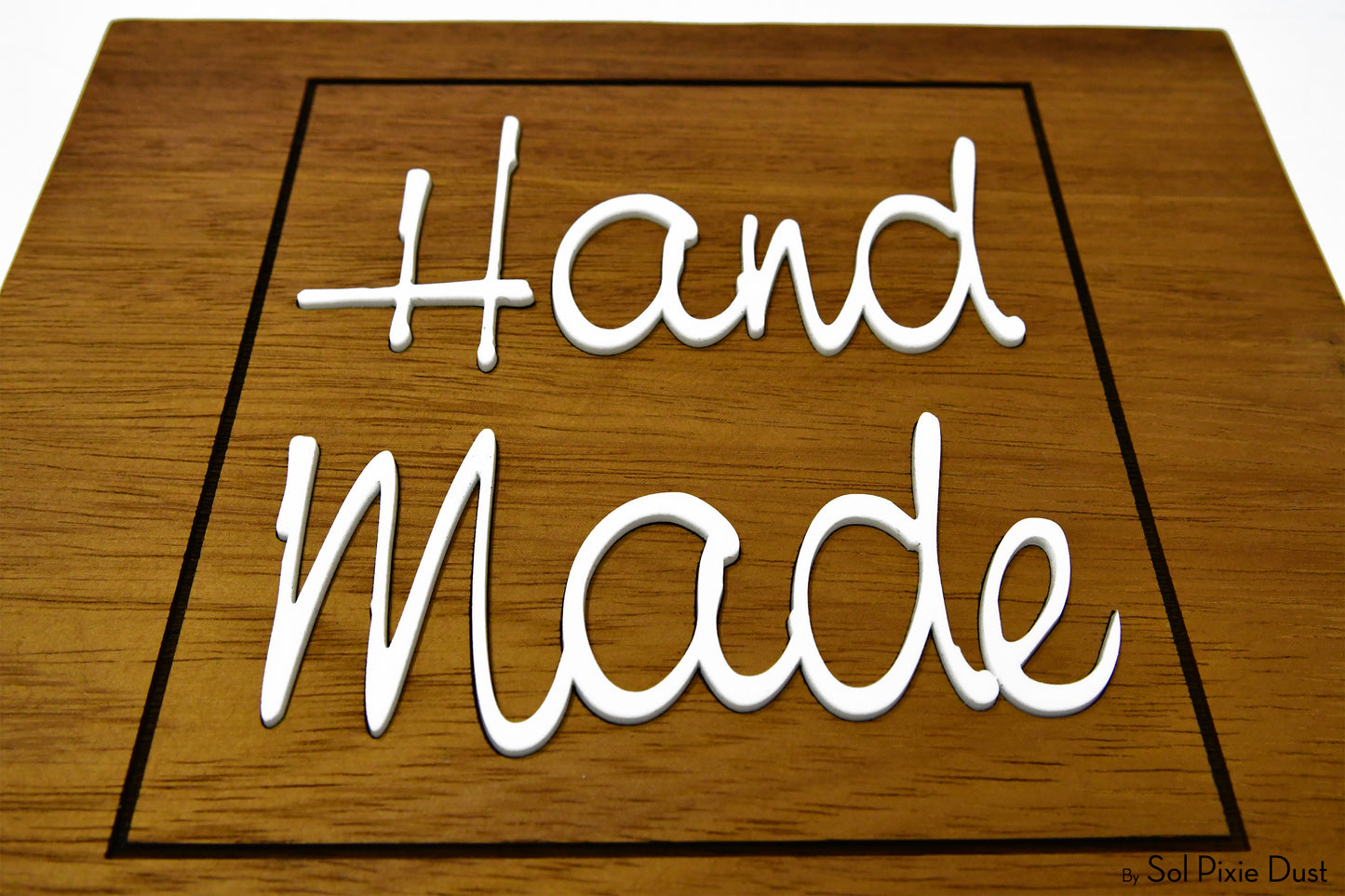 Solid Wood Address Plaques African Teak (Iroko) - Signs