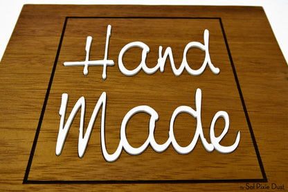 Solid Wood Address Plaques African Teak (Iroko) - Signs