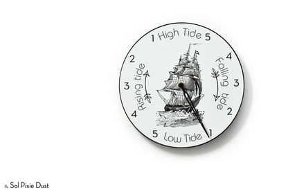 Tide Wall Clock