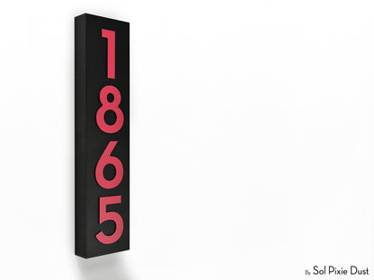 Hollow Aluminum Address Plaques - LED Signs