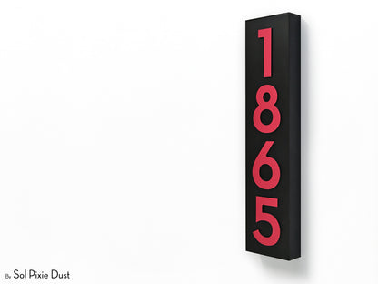 Hollow Aluminum Address Plaques - LED Signs