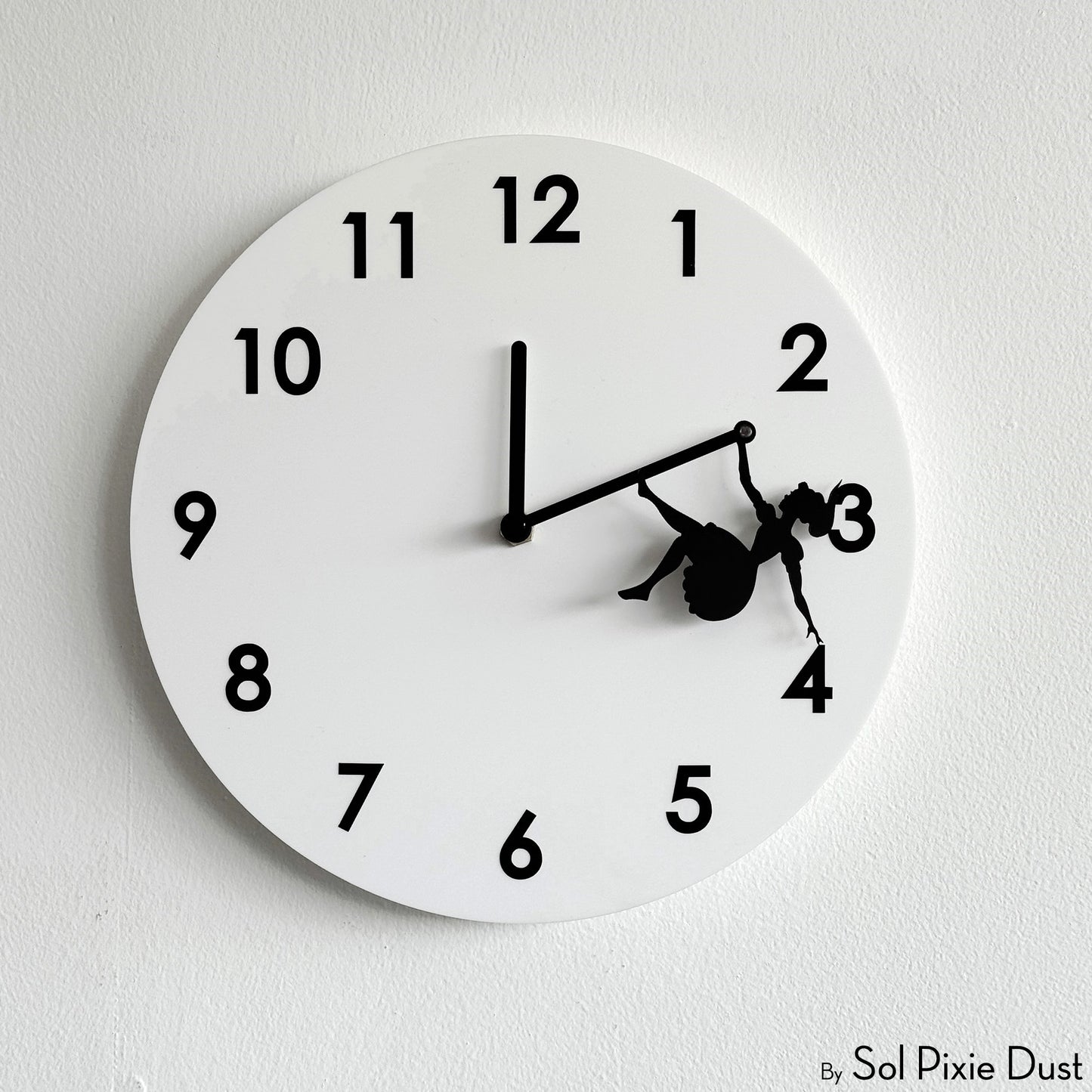 Hanging in Time Wall Clock