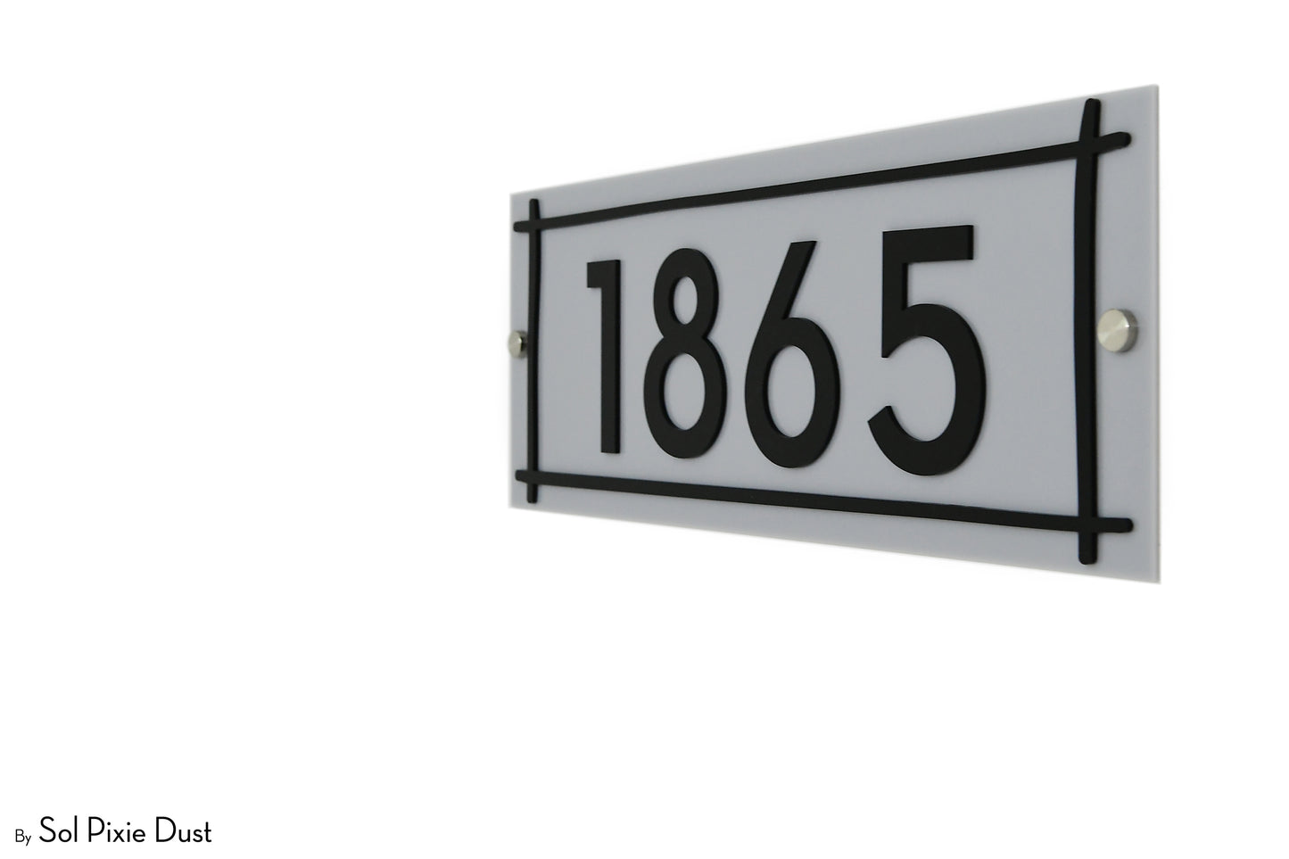 Acrylic Address Plaque - Signs