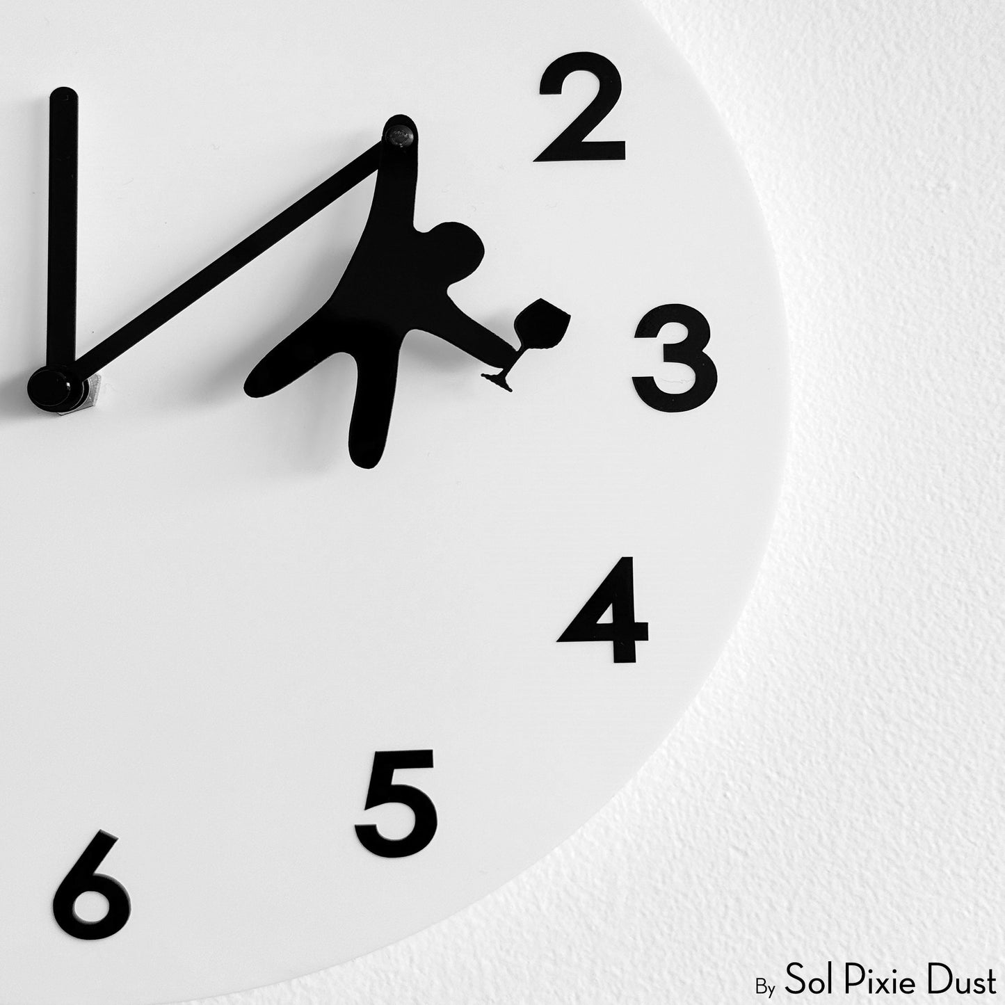 Hanging in Time Wall Clock