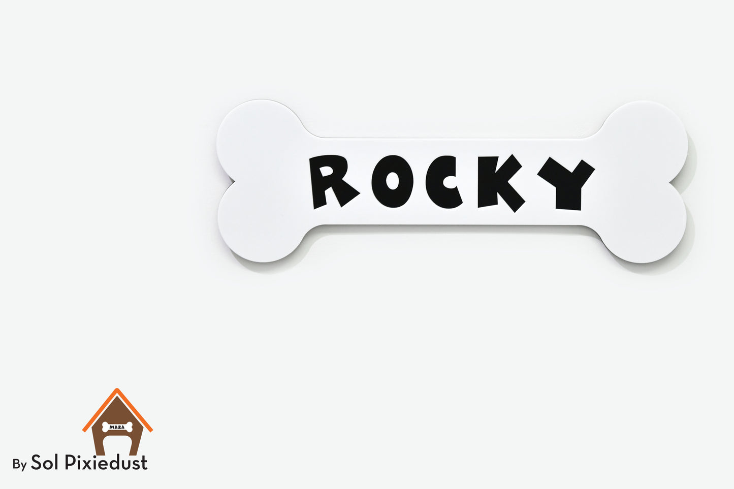 Personalized Pet Name Sign – Acrylic
