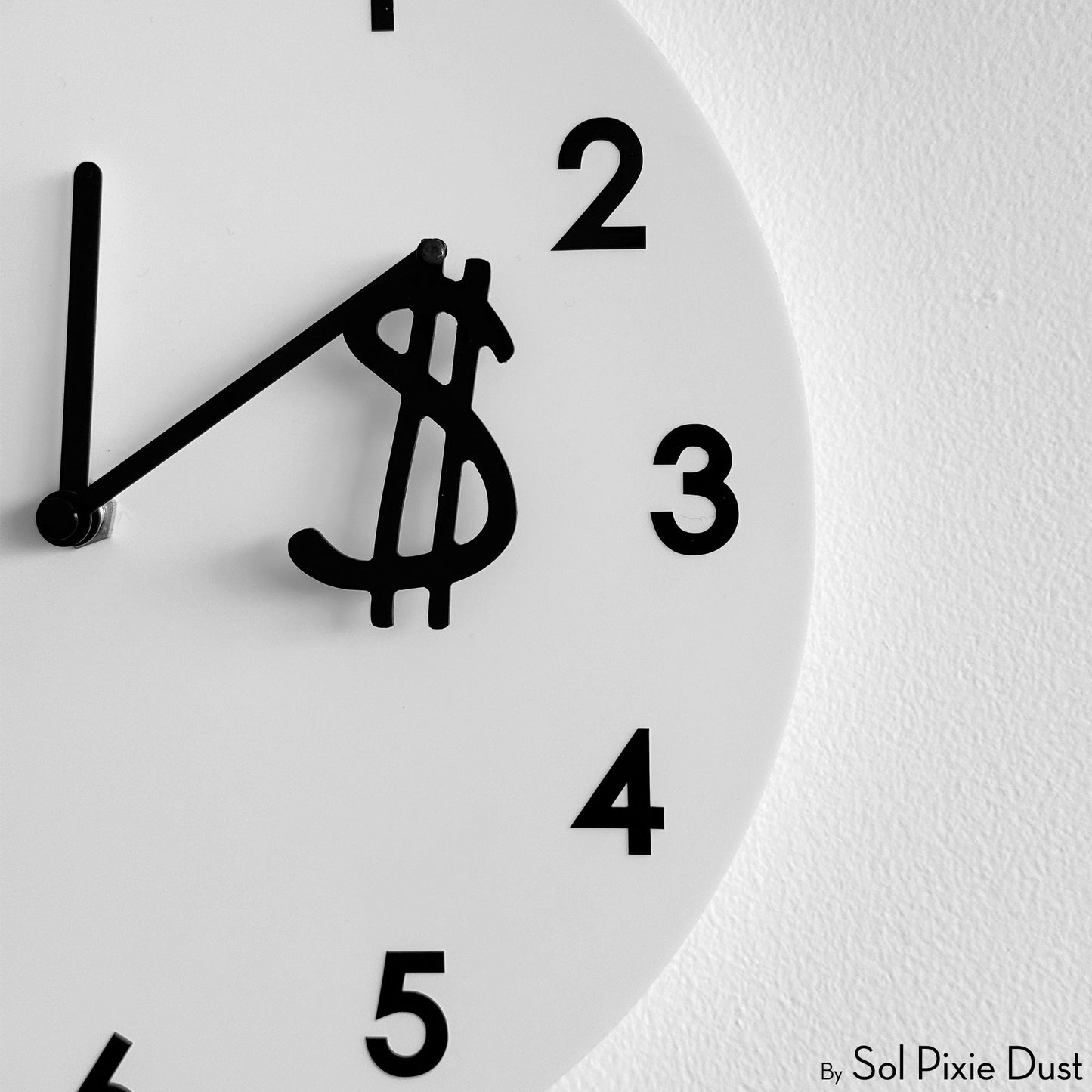 Hanging in Time Wall Clock