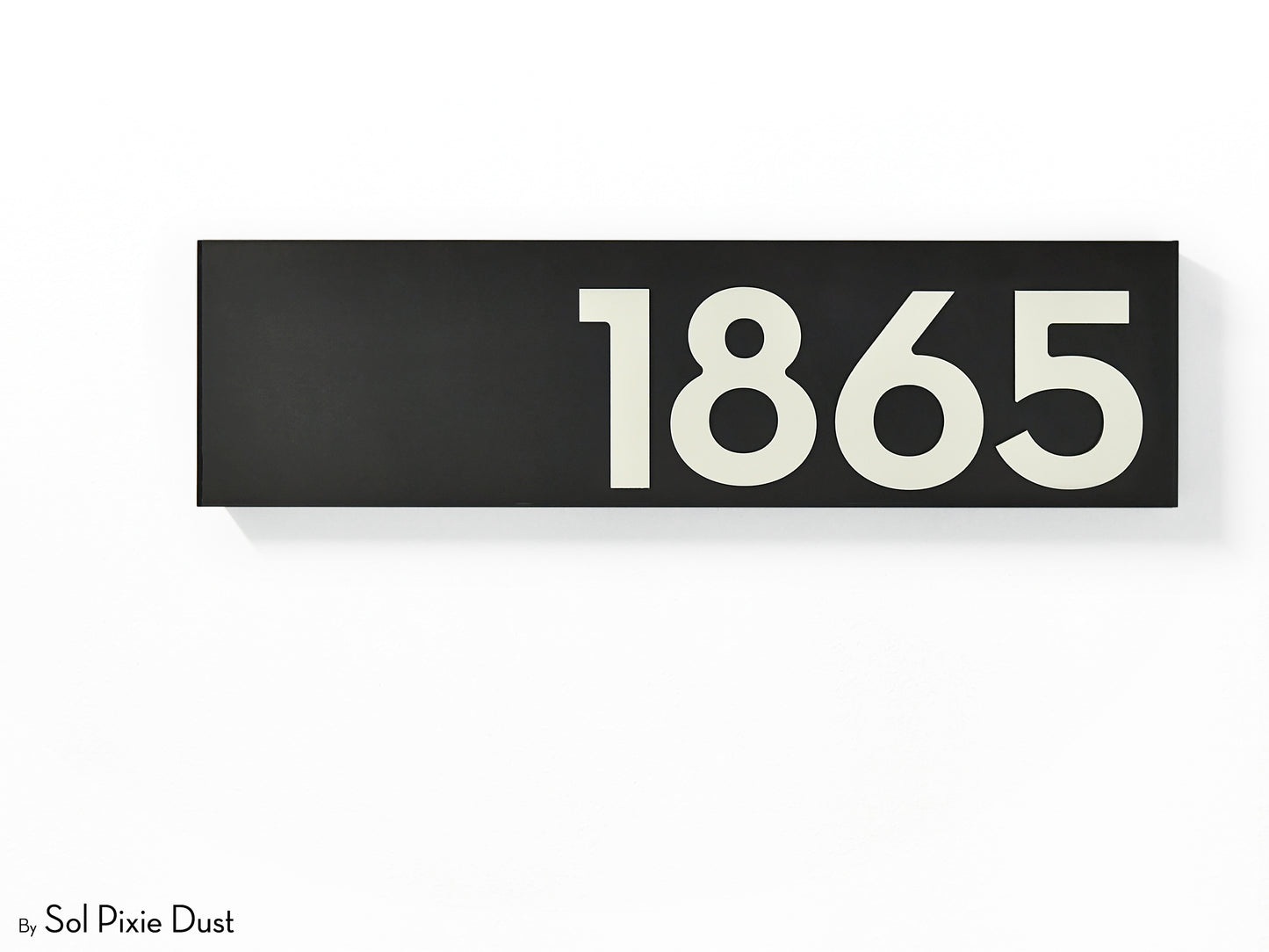 Hollow Aluminum Address Plaques - LED Signs