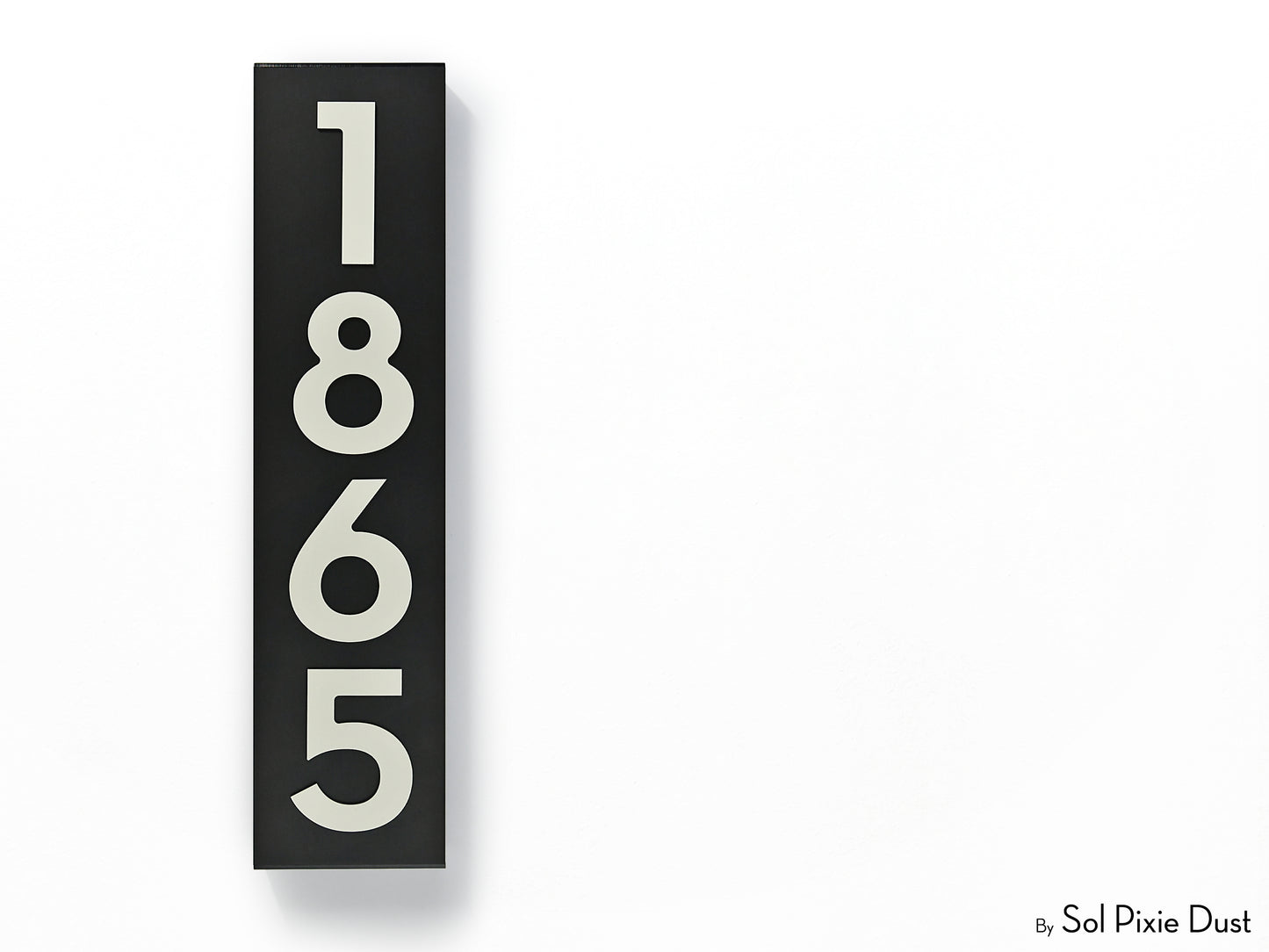Hollow Aluminum Address Plaques - LED Signs
