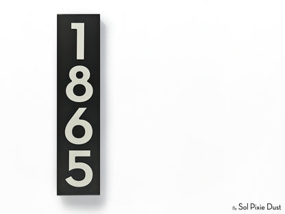 Hollow Aluminum Address Plaques - LED Signs