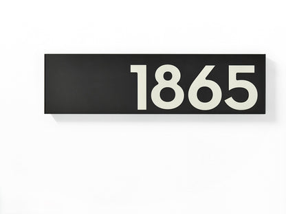 Hollow Aluminum Address Plaques - LED Signs