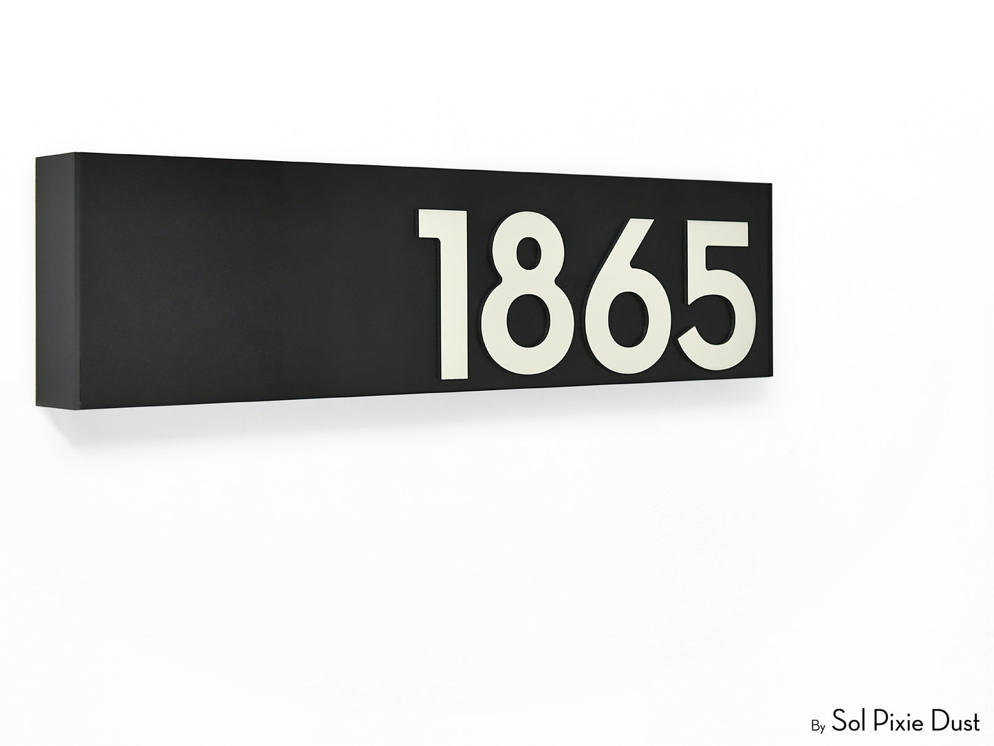 Hollow Aluminum Address Plaques - LED Signs