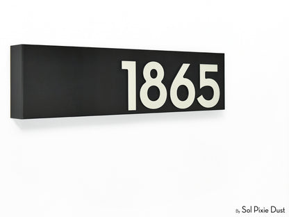 Hollow Aluminum Address Plaques - LED Signs
