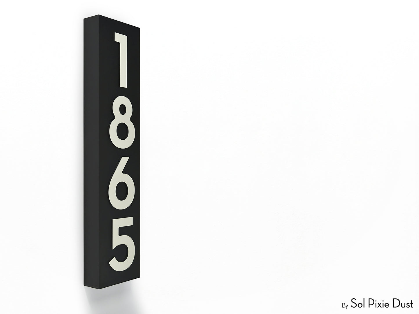 Hollow Aluminum Address Plaques - LED Signs