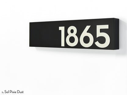 Hollow Aluminum Address Plaques - LED Signs