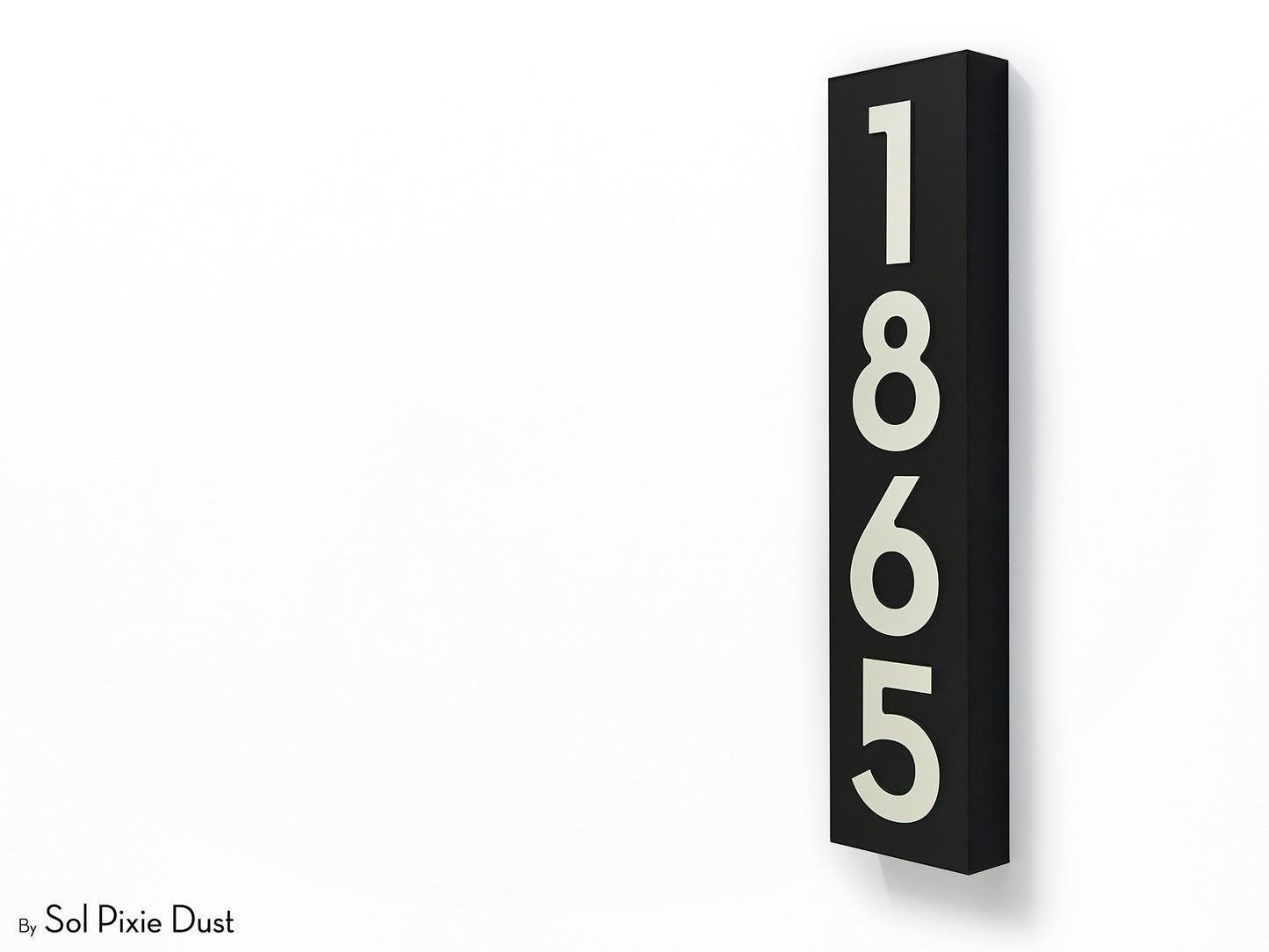 Hollow Aluminum Address Plaques - LED Signs