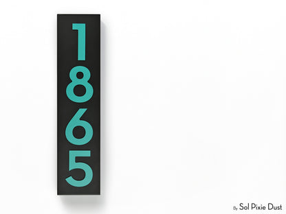 Hollow Aluminum Address Plaques - LED Signs