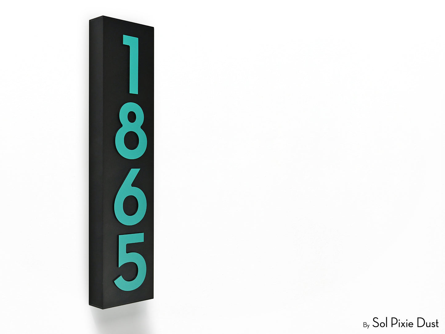 Hollow Aluminum Address Plaques - LED Signs