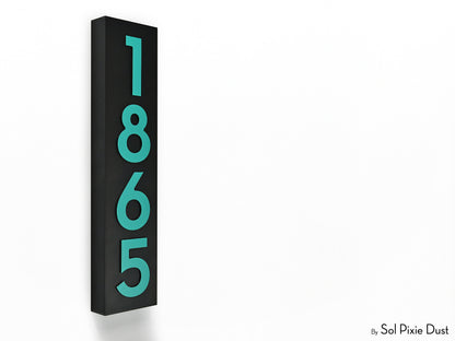 Hollow Aluminum Address Plaques - LED Signs
