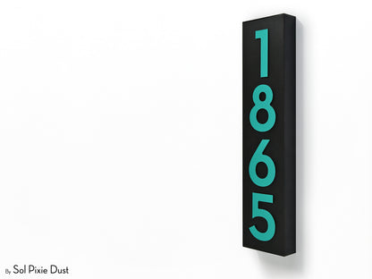 Hollow Aluminum Address Plaques - LED Signs