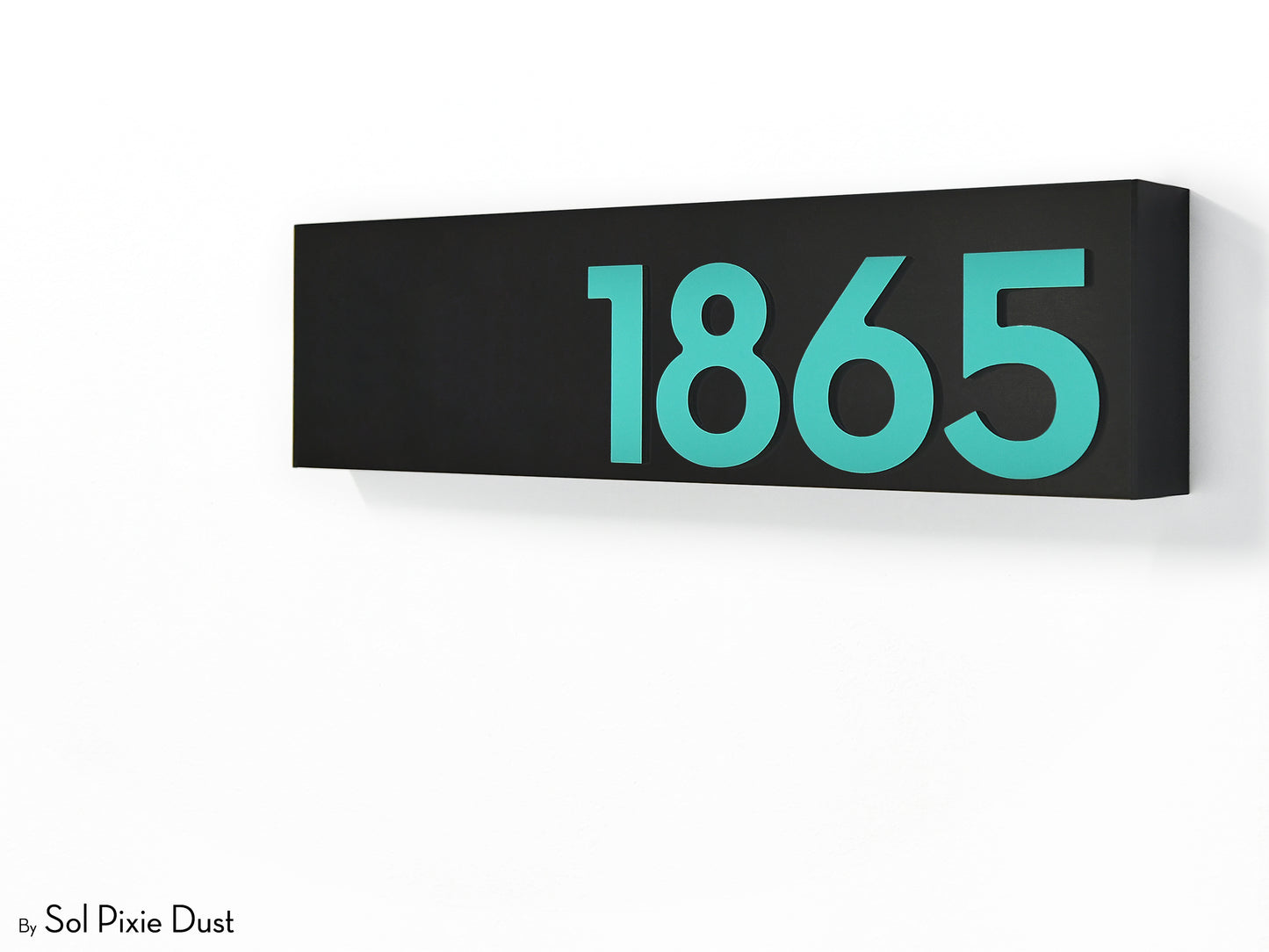 Hollow Aluminum Address Plaques - LED Signs