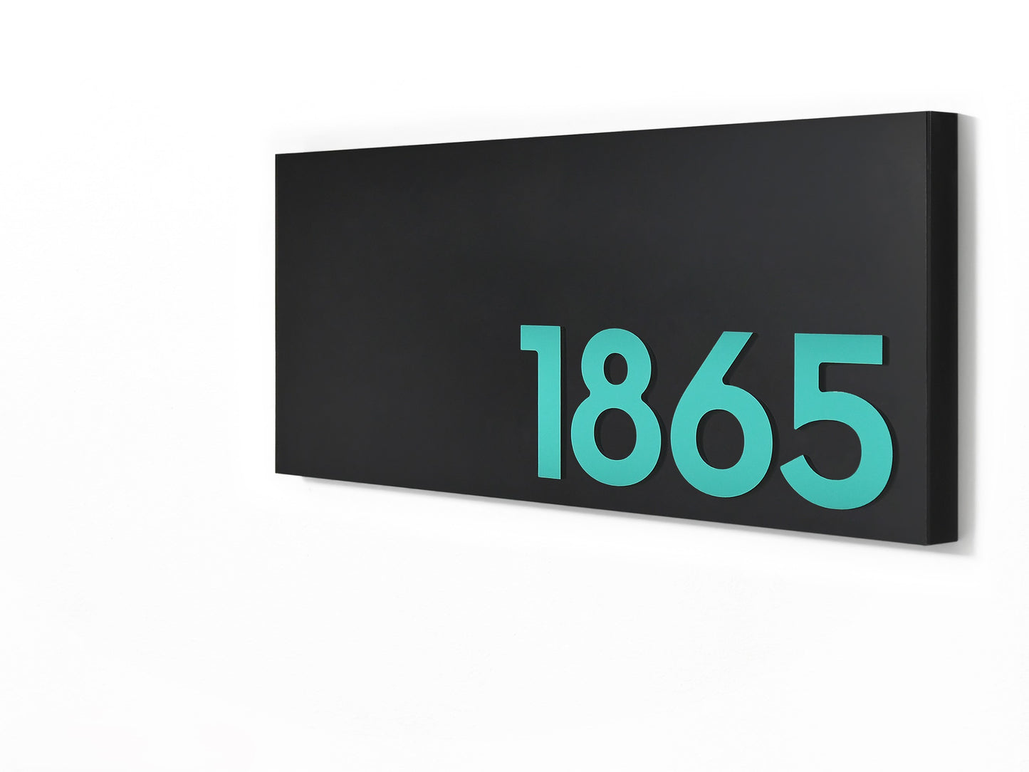 Hollow Aluminum Address Plaques - LED Signs