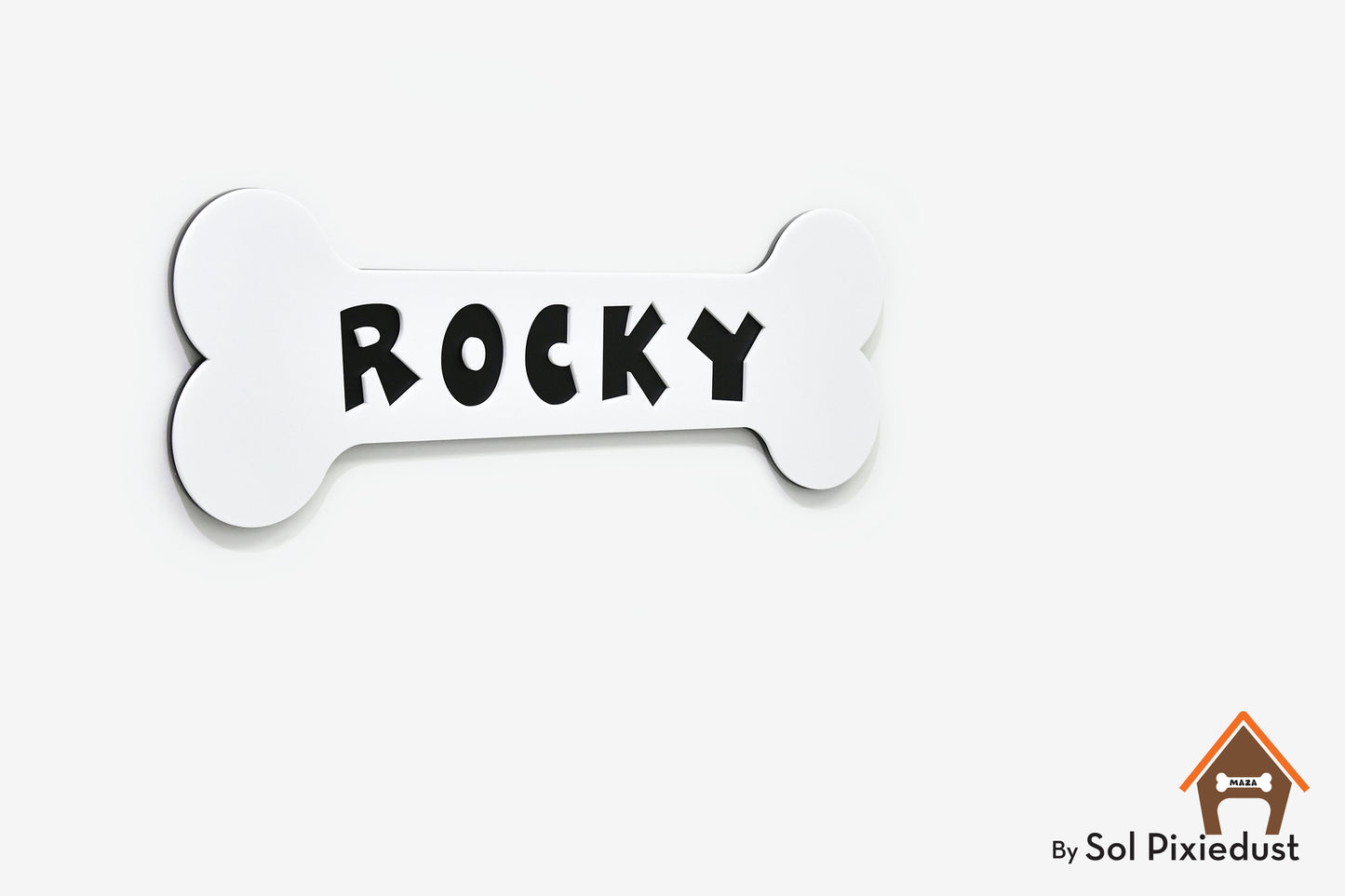 Personalized Pet Name Sign – Acrylic