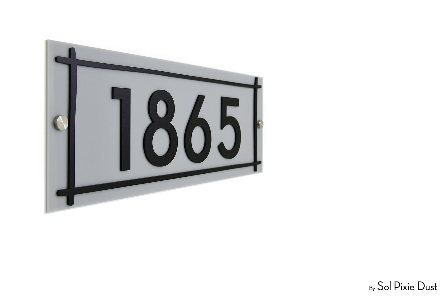 Acrylic Address Plaque - Signs