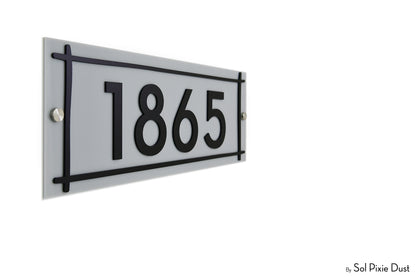 Acrylic Address Plaque - Signs